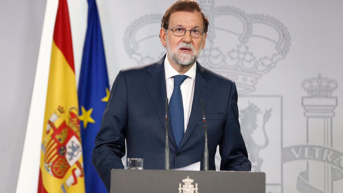 Rajoy, contundente: "No habrá referéndum en Cataluña"