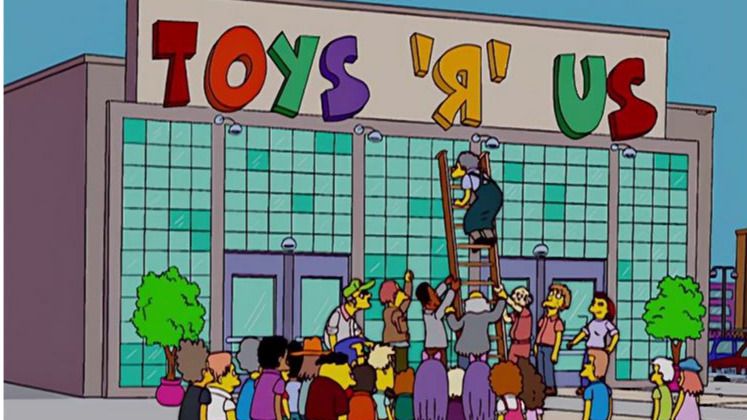 Toys 'R' Us se declara en quiebra, tal y como predijeron 'Los Simpson'