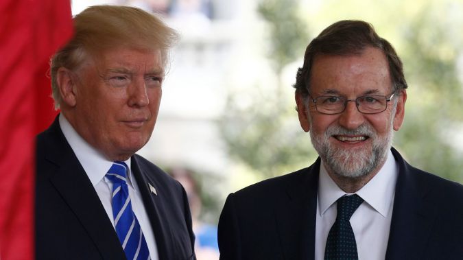 Trump soluciona a su manera la crisis del referéndum: 'Sería una tontería que Cataluña no siguiera en España'