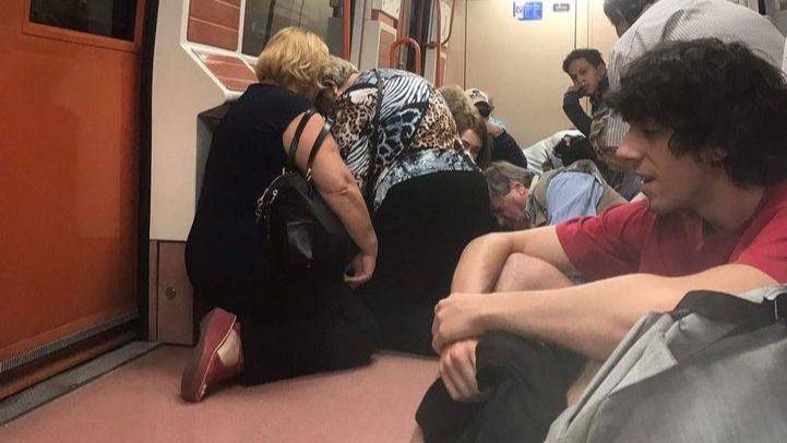 Pánico en el Metro de Madrid: dos detenidos por una pelea en un vagón