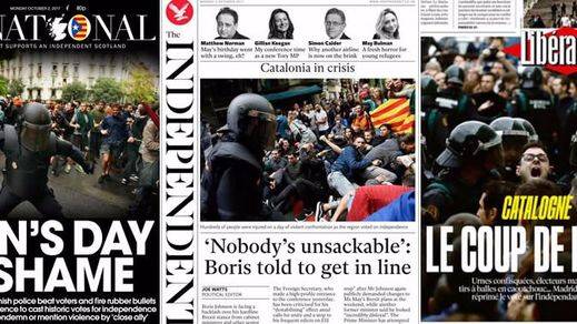 El mundo entero se avergüenza de la violencia ejercida en Cataluña durante el referéndum