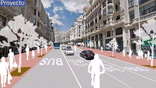 Proyecto del Ayuntamiento de Madrid para la remodelación de Gran Vía