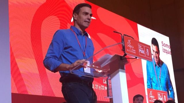 Sánchez apoya el 155 pero excusándose en las 'muchas discrepancias' entre PSOE y PP