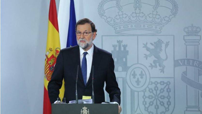 Rajoy pide tranquilidad: 'El Estado de Derecho restaurará la legalidad en Cataluña'