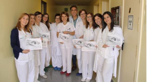 El equipo de Enfermería del Hospital Mancha Centro, premio nacional por un estudio sobre la curvatura corneal