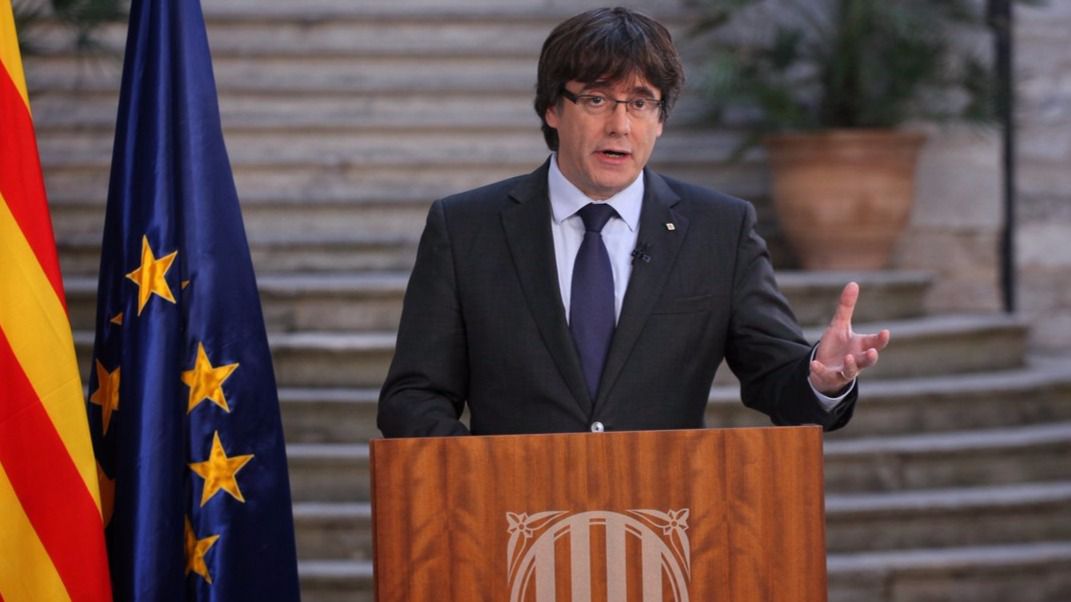 Puigdemont pretende hacer campaña en Cataluña y no descarta llevar la unilateralidad en su programa
