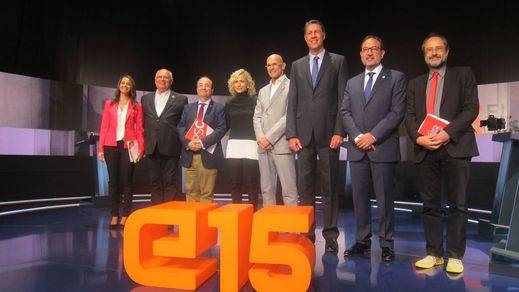 El debate electoral de TV3, cita clave de cara a las elecciones catalanas del 21-D