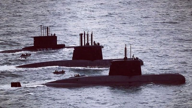 El submarino argentino
