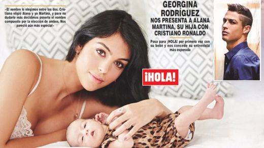 Georgina Rodríguez revela lo que le dijo Ronaldo mientras daba a luz a su hija