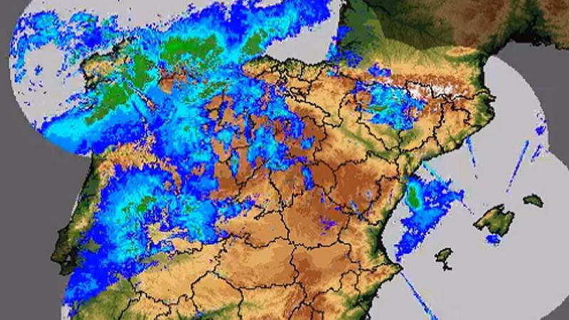 'Ana' sigue golpeando este lunes a toda la Península y Baleares: todas las alertas