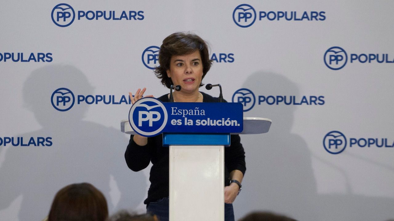 Junts per Catalunya denunciará a Soraya Sáenz de Santamaría por prevaricación
