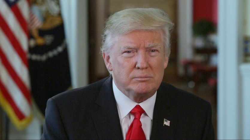 Primera victoria de Trump