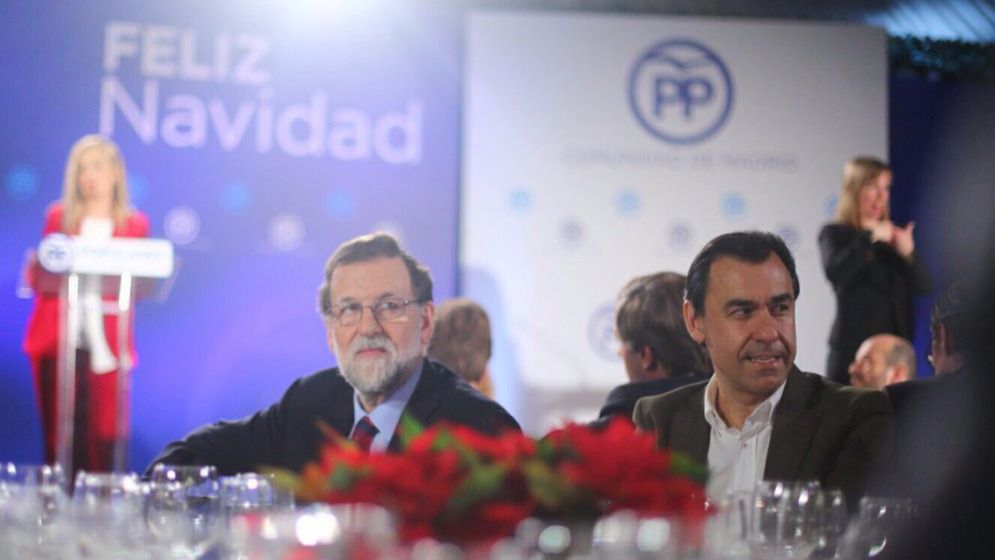 El amenazante mensaje de Rajoy en la cena de navidad del PP