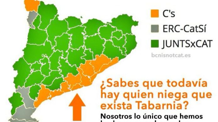 Mapa de Tabarnia