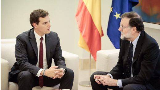 Rajoy y Rivera no sacan la 'calculadora' en Moncloa para presionar a Arrimadas