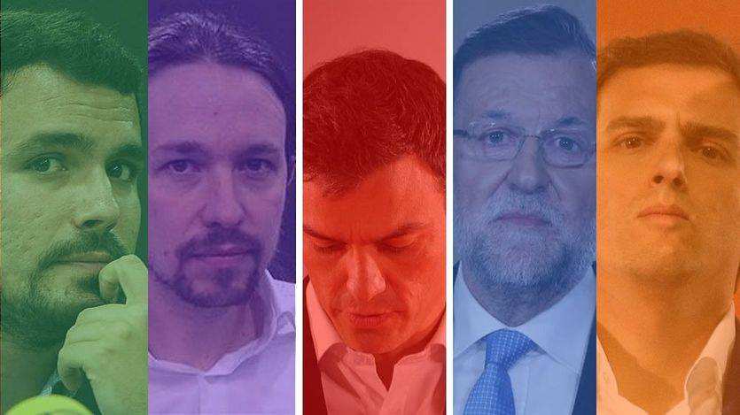 El año político acaba con Ciudadanos como alternativa al PP, el PSOE semihundido y Podemos perdido