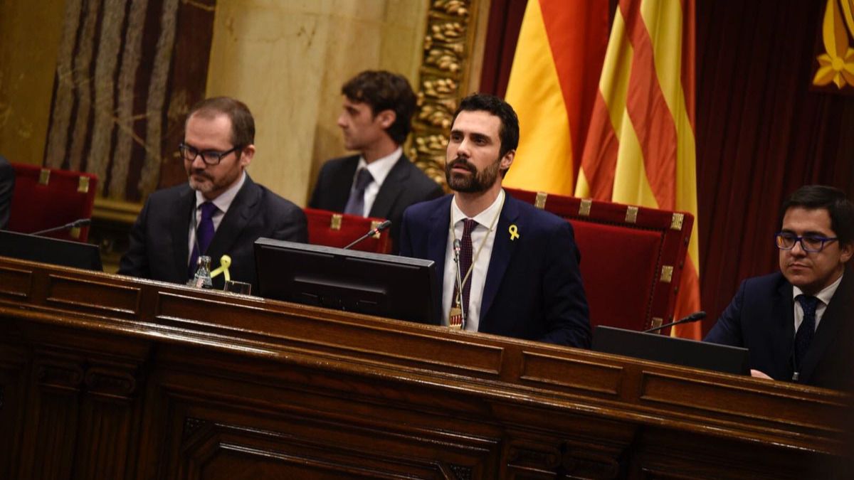 Torrent sostiene que la declaración unilateral de independencia fue "clara" sobre si Cataluña es una república