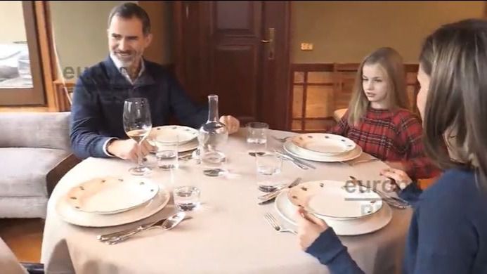 Imágenes en familia para el 50 cumpleaños del rey Felipe VI