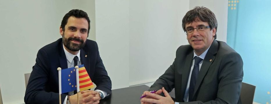 En manos de Torrent: Puigdemont le pide "amparo" para poder ser investido president