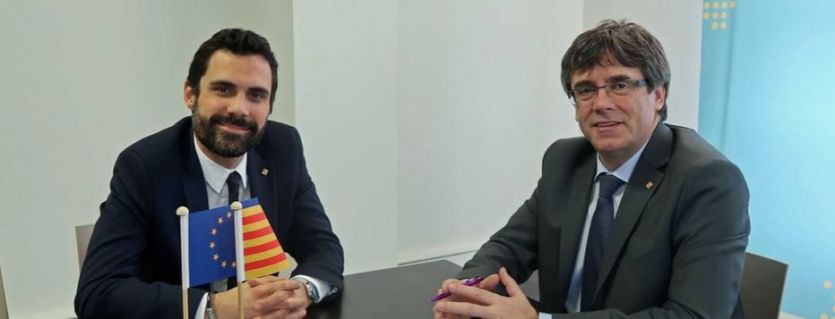 En manos de Torrent: Puigdemont le pide 'amparo' para poder ser investido president