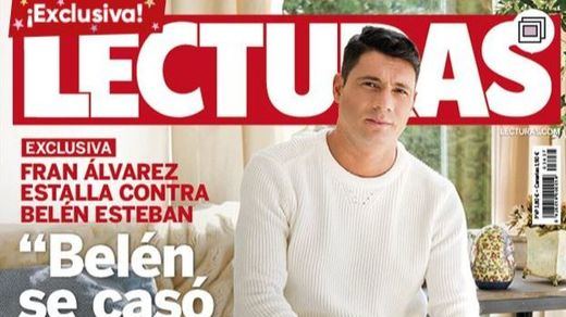 La 'rajada' de Fran Álvarez sobre su ex mujer Belén Esteban en 'Lecturas'