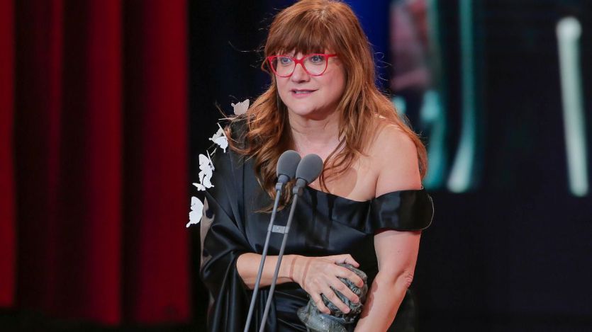 Isabel Coixet recoge el premio Goya a Mejor Película por 'La Librería'