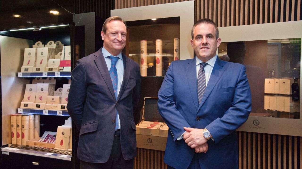 El Corte Inglés inaugura un espacio Cinco Jotas en la sección internacional de lujo