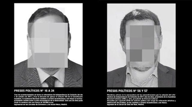 La obra censurada en ARCO 'Presos políticos', vendida por 96.000 euros, busca museo que la exponga