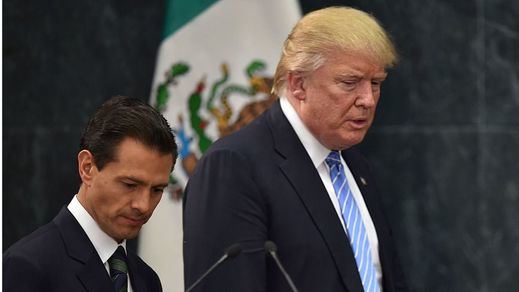 Trump y Peña Nieto vuelven a discutir por el muro y cancelan su encuentro en la Casa Blanca