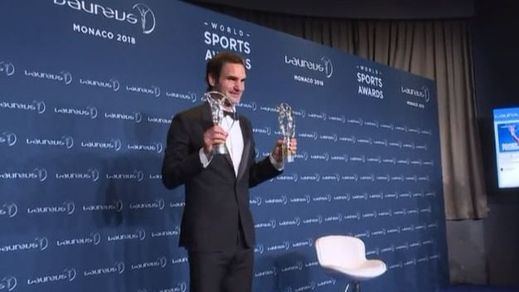 Roger Federer gana el Laureus al mejor deportista del año
