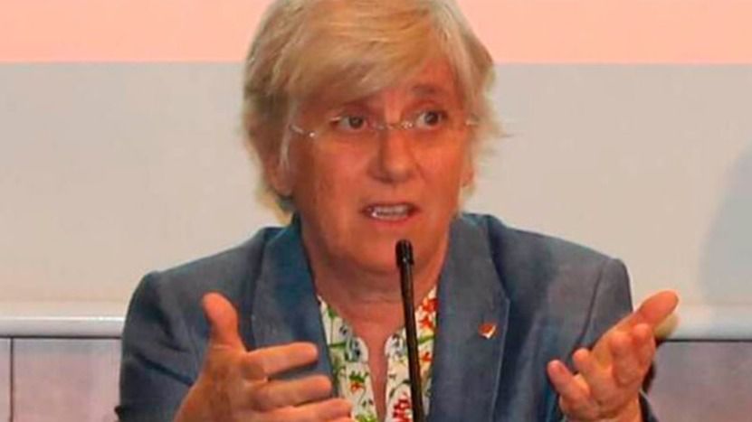 Ex consejera catalana de Educación, Clara Ponsatí