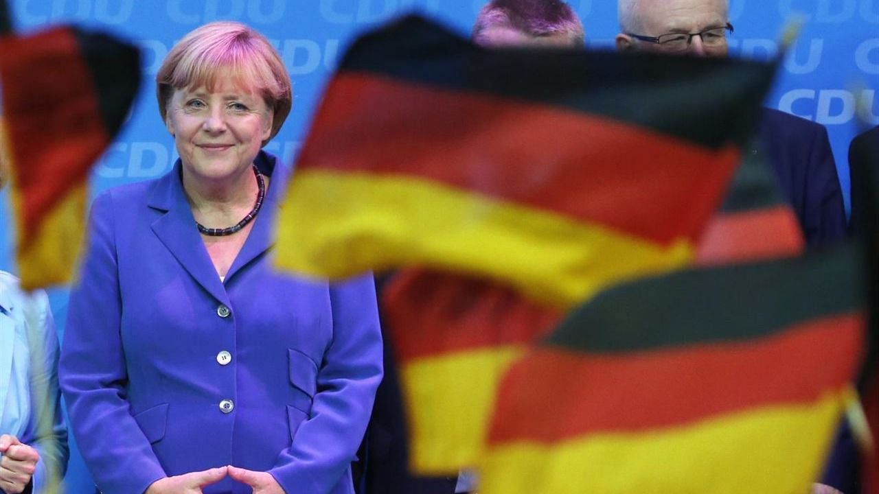 Merkel, canciller alemana por cuarta vez