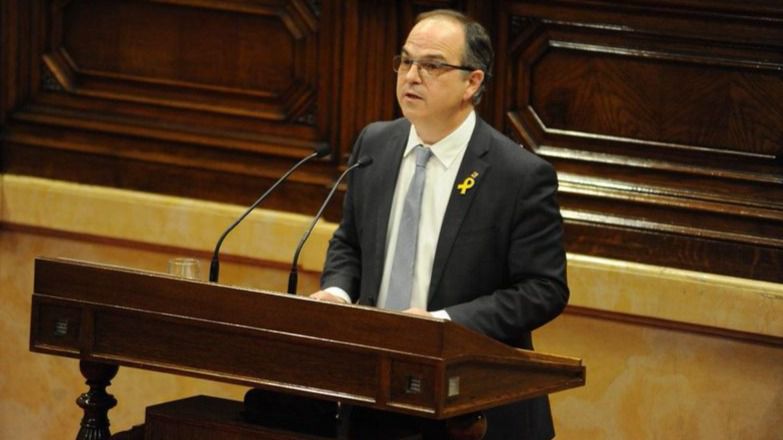 Jordi Turull en el Pleno de investidura