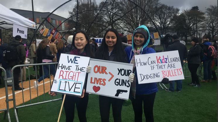 Cientos de miles de voces claman contra las armas en EEUU