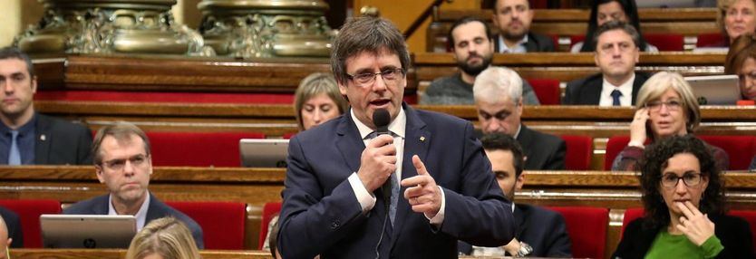 El Parlament debatirá este miércoles sobre la legitimidad de Puigdemont y los políticos presos