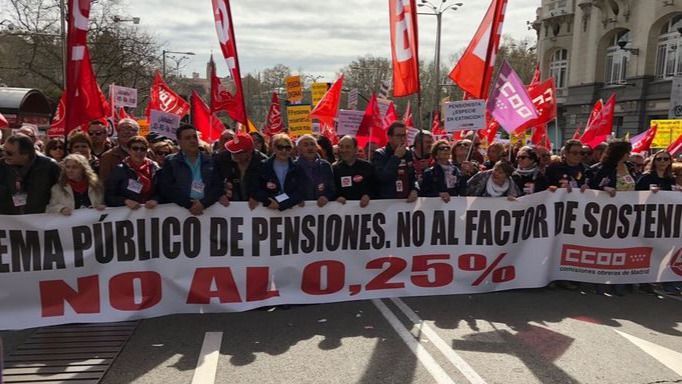 Los pensionistas, dispuestos a seguir luchando en las calles