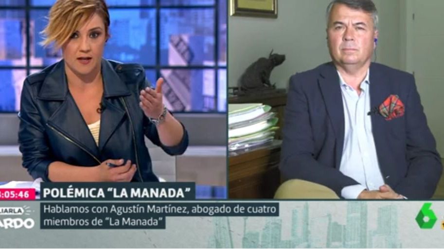 El corte de Cristina Pardo al abogado de 'La Manada'