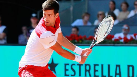 Open de Madrid: Djokovic sale por fin de su abismo y elimina a Nishikori (7-5, 6-4)