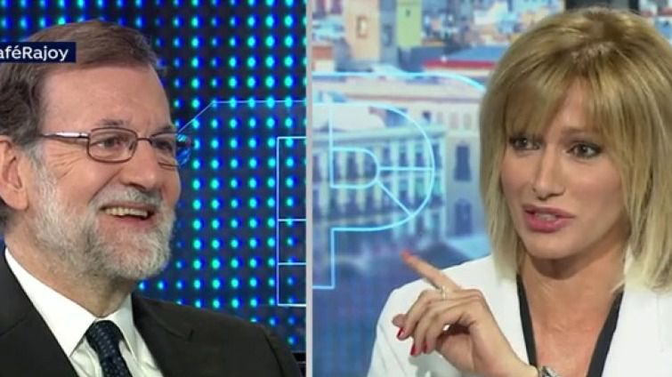 Rajoy, contento con las preguntas de Susanna Griso: "Usted es la que me hace las mejores entrevistas"