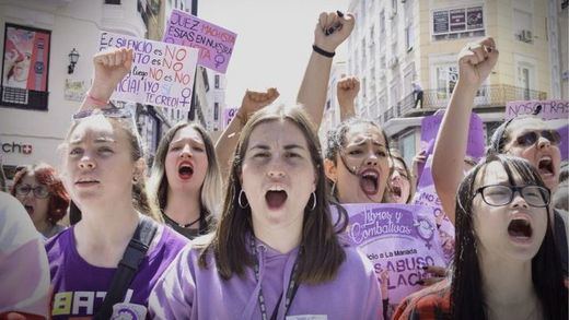 'No es abuso, es violación': el clamor de los estudiantes contra la sentencia de 'La Manada'