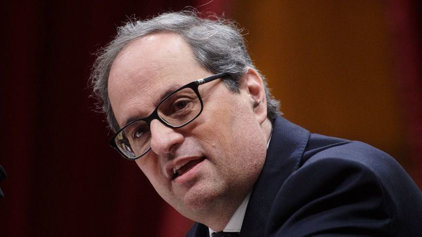 La Fiscalía estudia quitarse de en medio a Torra por los tuits anti-españoles que escribió hace años