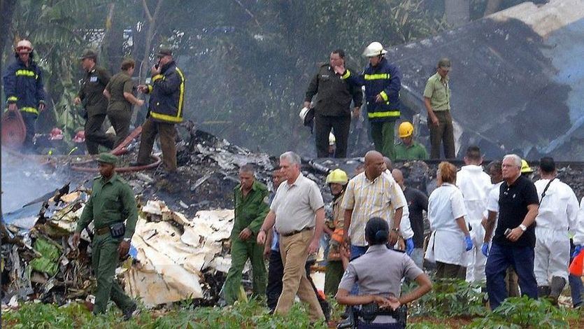 Tragedia aérea en La Habana al estrellarse un avión que acababa de despegar