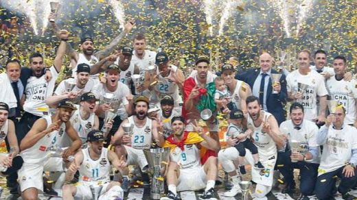 El Real Madrid de baloncesto logra su décima Copa de Europa tras superar todas las adversidades