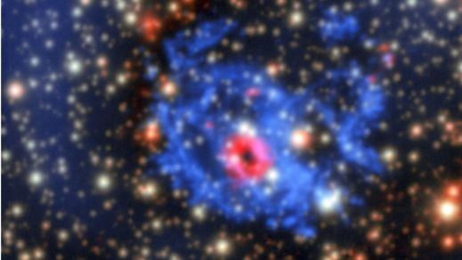 El ESO descubre la primera observación de una estrella de neutrones aislada
