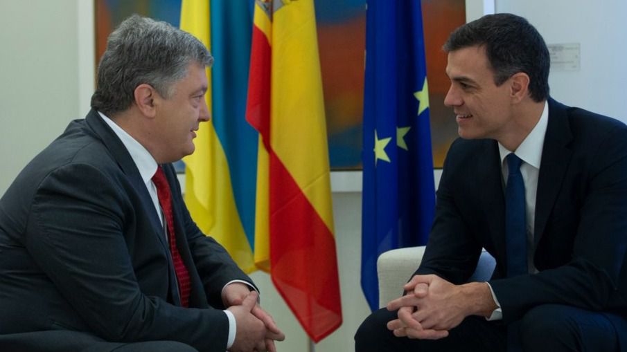 Sánchez 'abre' su agenda presidencial con la visita de su homólogo ucraniano