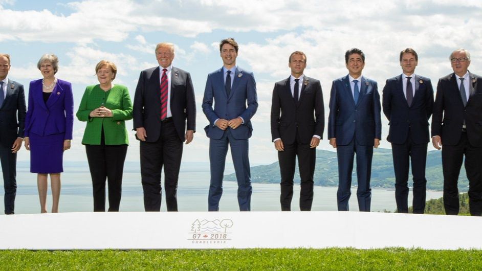 Chispas y tensión en la cumbre del G-7 con Trump, que exigió el regreso de la expulsada Rusia