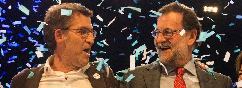Feijóo, gran favorito en los sondeos en la carrera sucesoria de Rajoy