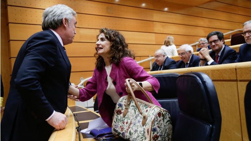 María Jesús Montero en el Senado