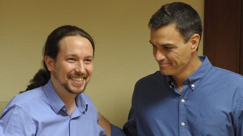 Sánchez y Pablo Iglesias mantuvieron una reunión secreta en Moncloa: esto es lo que negociaron