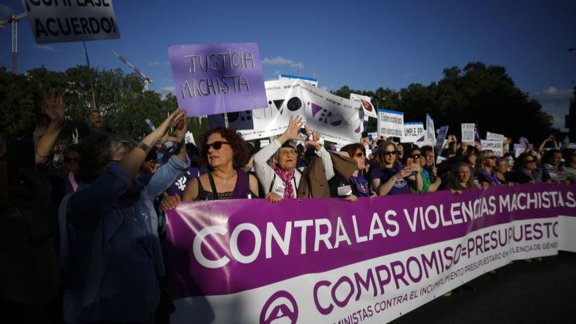 Protesta en Madrid contra la sentencia de 'La Manada'